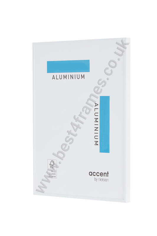 Nielsen Accent Gloss White Glass Glazed