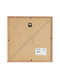 Nielsen Scandic Oak 30x30cm back of the frame WM