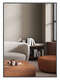Nielsen Alpha Wall Mirror Black Oak 50x70cm main-