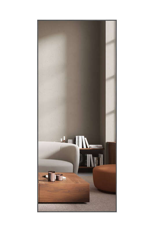 Nielsen Alpha Wall Mirror Black Oak 70x170cm 