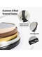 Nielsen Jaron Wall Mirror Black 60x60cm advantages-
