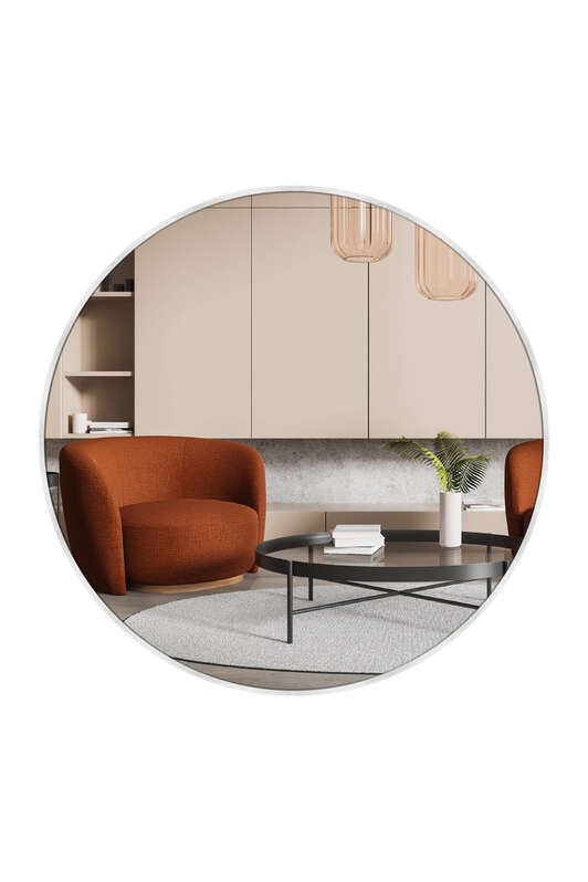 Nielsen Jaron Wall Mirror Silver 60x60cm