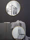 Nielsen Jaron Wall Mirror Gold 60x60cm lifestyle 2-