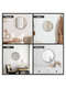 Nielsen Jaron Wall Mirror Gold 80x80cm variants-
