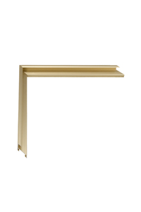 Gloss Gold Aluminium Slim 7