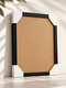 Satin Black White Corner Guards