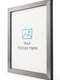 Scratched Silver Frame placeholder angle