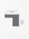 gunmetal grey picture frame profile