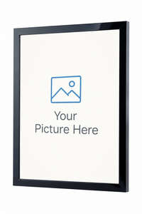 Gloss Black picture frame