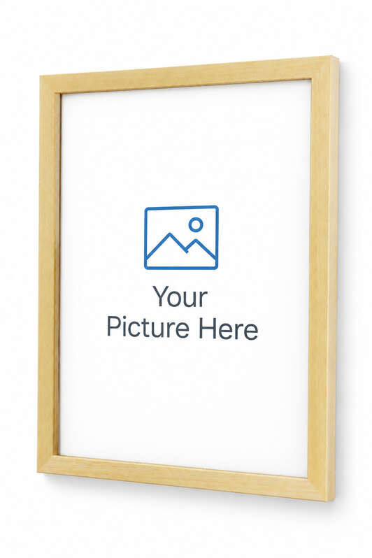 Pale Wood picture frame