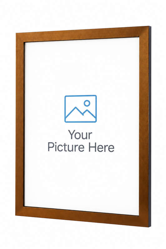 Bronze picture frame