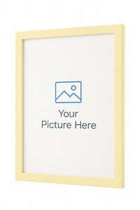 Pastel Yellow picture frame