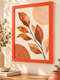 orange picture frame lifestyle