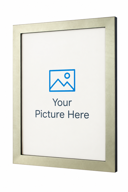 Pale Gold picture frame 36mm
