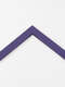 purple picture frame angle