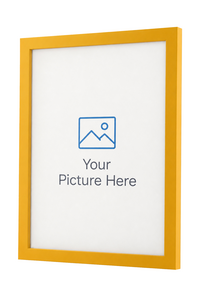 Yellow picture frame