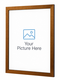 bronze picture frame placeholder png