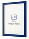 royal blue picture frame png
