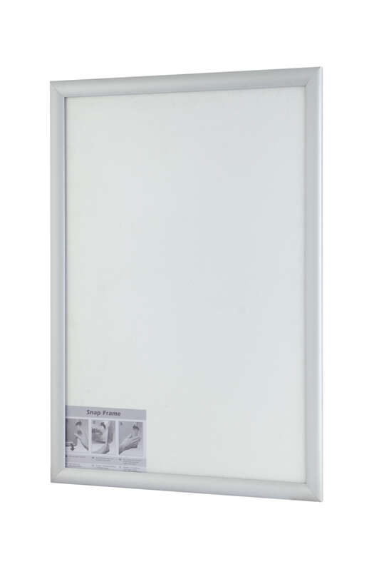 B4F Snap Frame Silver 25mm