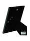 Madrid Black with White Mount back of the frame