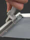 Snap Frame Silver 25mm - Tamper Resistant framing tip one