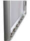 Snap Frame Silver 25mm - Tamper Resistant close up