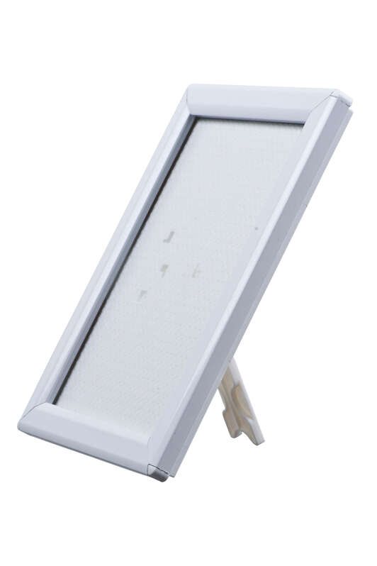 B4F Opti Snap Frame Silver 14mm - Freestanding