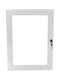 B4F Lockable Poster Case - White