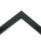 Gloss Black picture frame close up