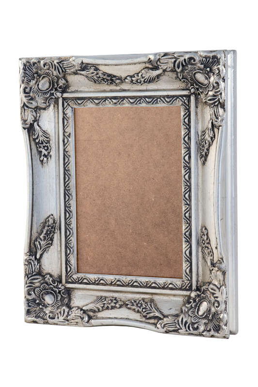 Swept Frame Silver Acrylic Glazed